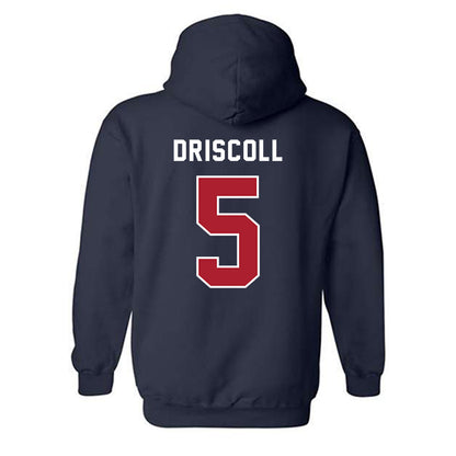 American - NCAA Women's Basketball : Molly Driscoll - Hooded Sweatshirt-1