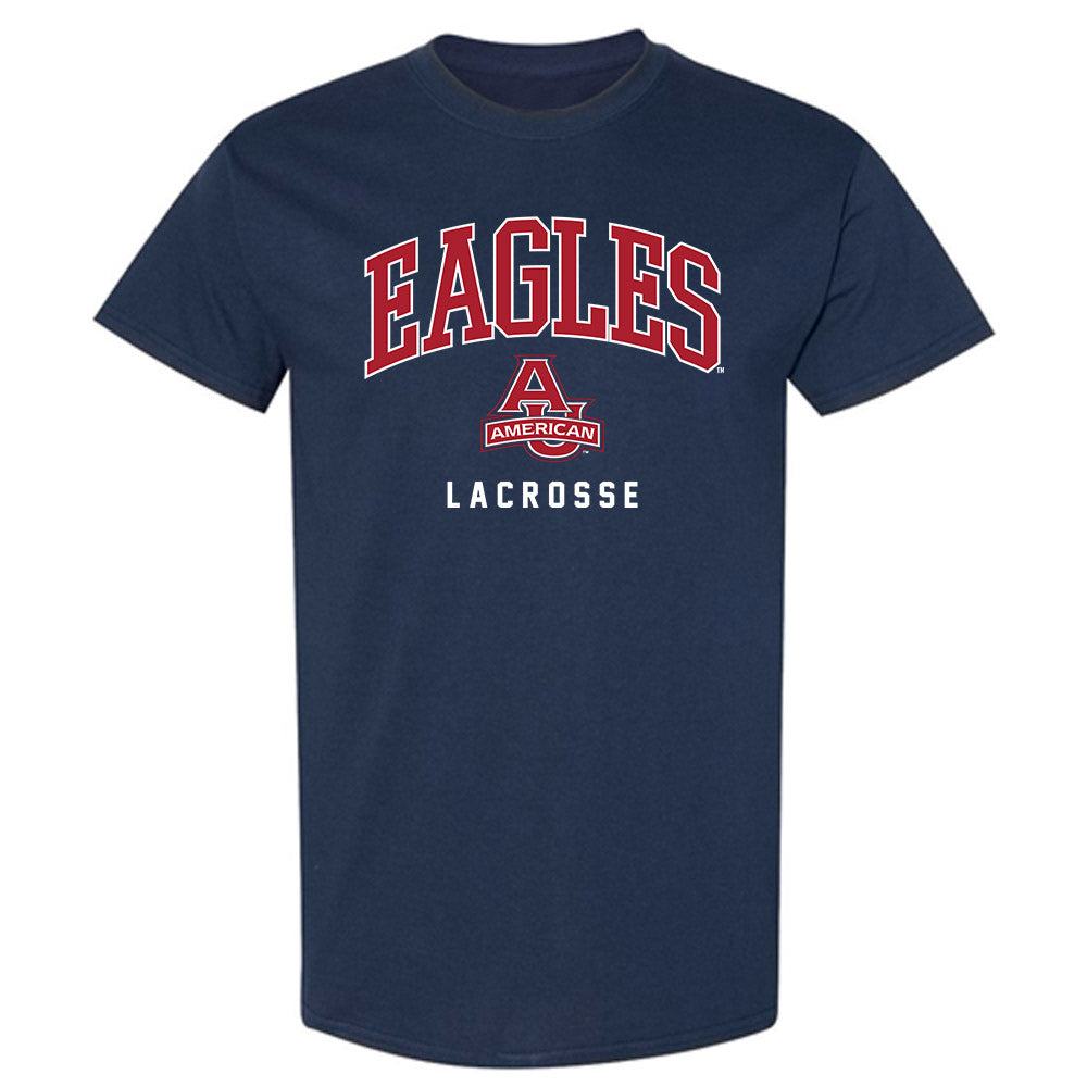 American - NCAA Women's Lacrosse : Amanda Gelfound - T-Shirt-0