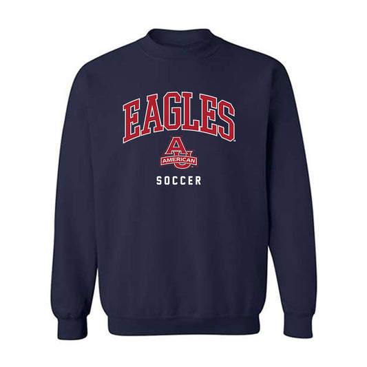 American - NCAA Women's Soccer : Lauren Bullock - Crewneck Sweatshirt-0