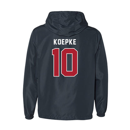 American - NCAA Women's Basketball : Grace Koepke - Windbreaker-1
