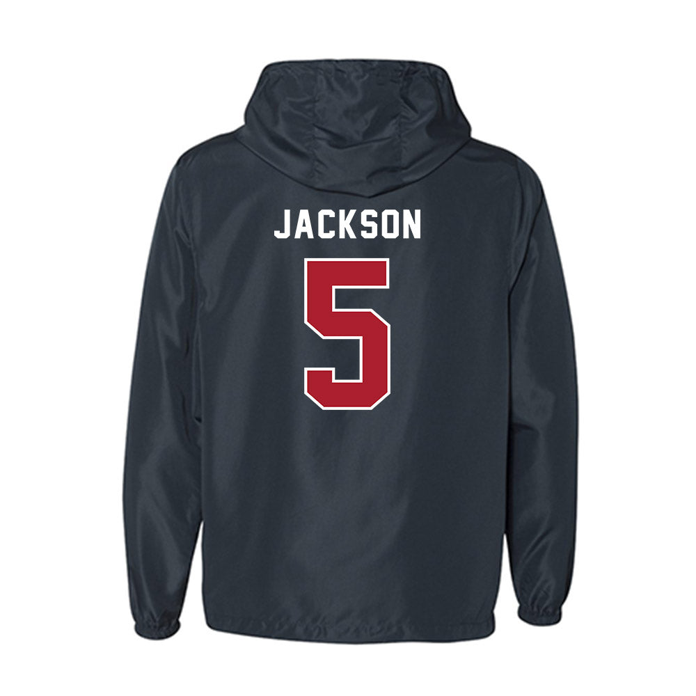 American - NCAA Women's Lacrosse : Finley Jackson - Windbreaker-1