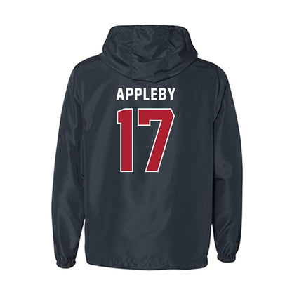 American - NCAA Women's Lacrosse : Lauren Appleby - Windbreaker-1