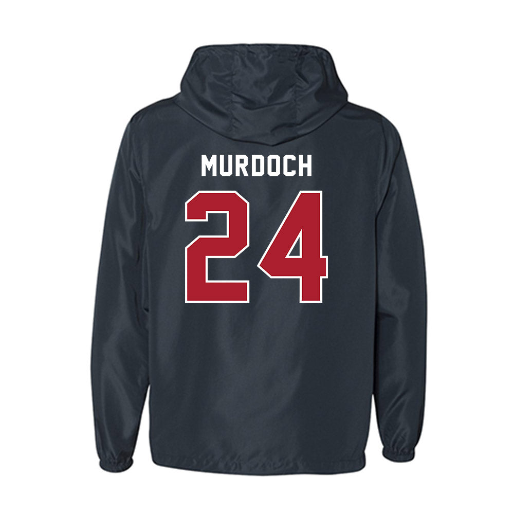 American - NCAA Women's Lacrosse : Reagan Murdoch - Windbreaker-1