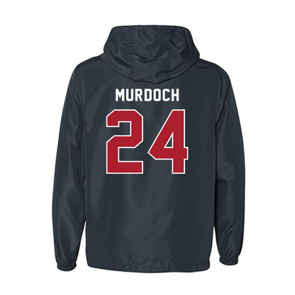 American - NCAA Women's Lacrosse : Reagan Murdoch - Windbreaker-1