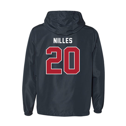 American - NCAA Women's Lacrosse : Alyssa Nilles - Windbreaker-1