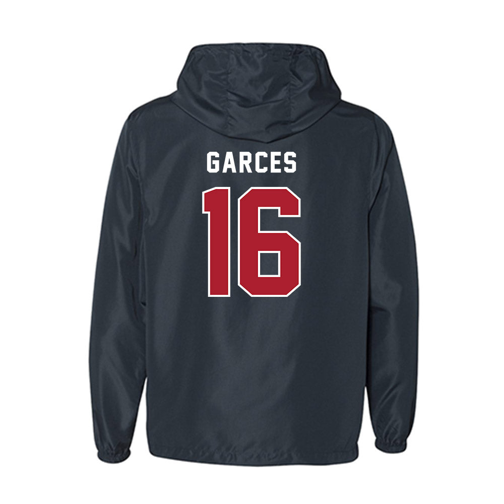 American - NCAA Men's Soccer : Sebastian Garces - Windbreaker-1