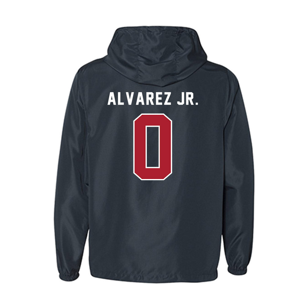 American - NCAA Men's Soccer : Juan Carlos Alvarez Jr. - Windbreaker-1