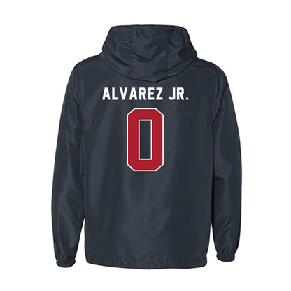American - NCAA Men's Soccer : Juan Carlos Alvarez Jr. - Windbreaker-1