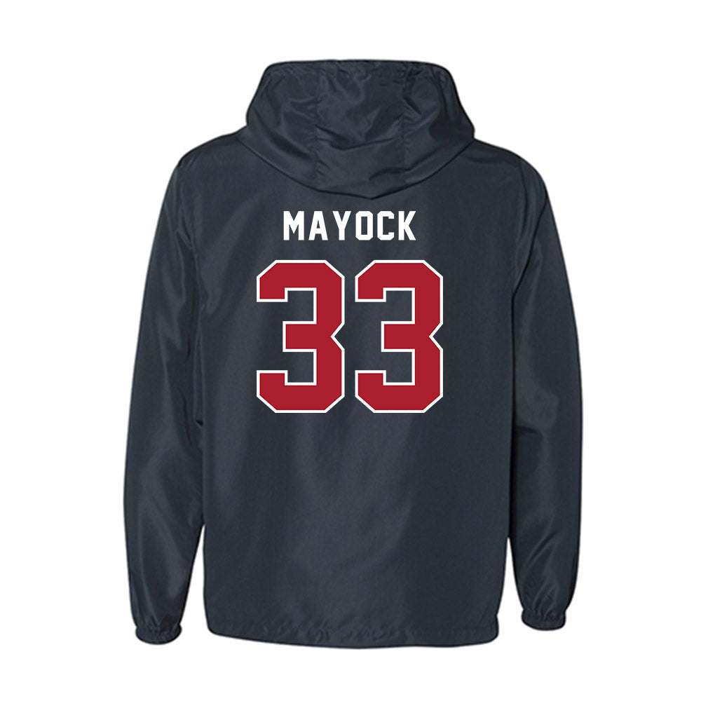 American - NCAA Men's Basketball : Matt Mayock - Windbreaker-1