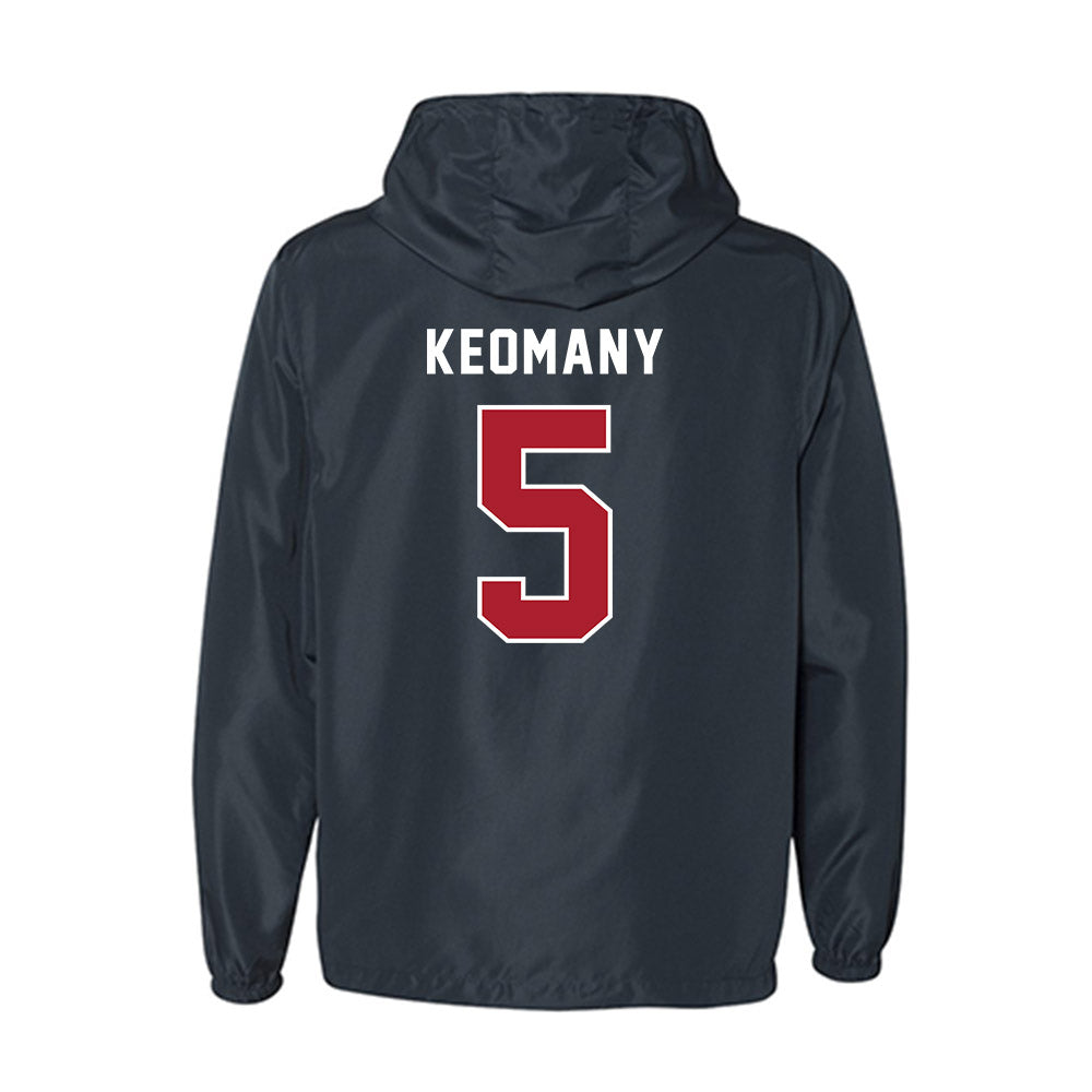 American - NCAA Men's Soccer : Kobe Keomany - Windbreaker-1