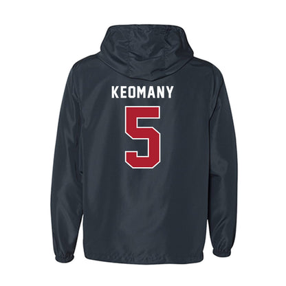 American - NCAA Men's Soccer : Kobe Keomany - Windbreaker-1