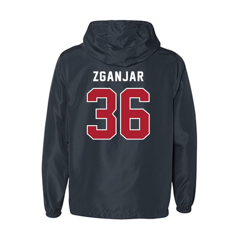 American - NCAA Women's Lacrosse : Mia Zganjar - Windbreaker-1