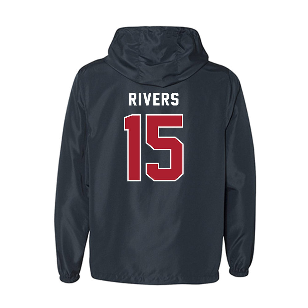American - NCAA Women's Soccer : Logan Rivers - Windbreaker-1