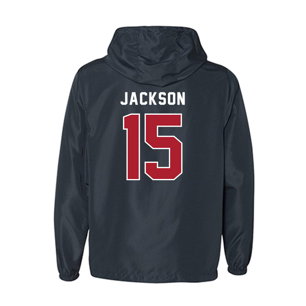 American - NCAA Women's Lacrosse : Annabelle Jackson - Windbreaker-1