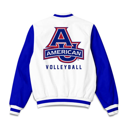 American - NCAA Women's Volleyball : Sophia Nagy - Bomber Jacket-1