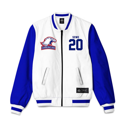American - NCAA Men's Soccer : Mustapha Sowe - Bomber Jacket-0