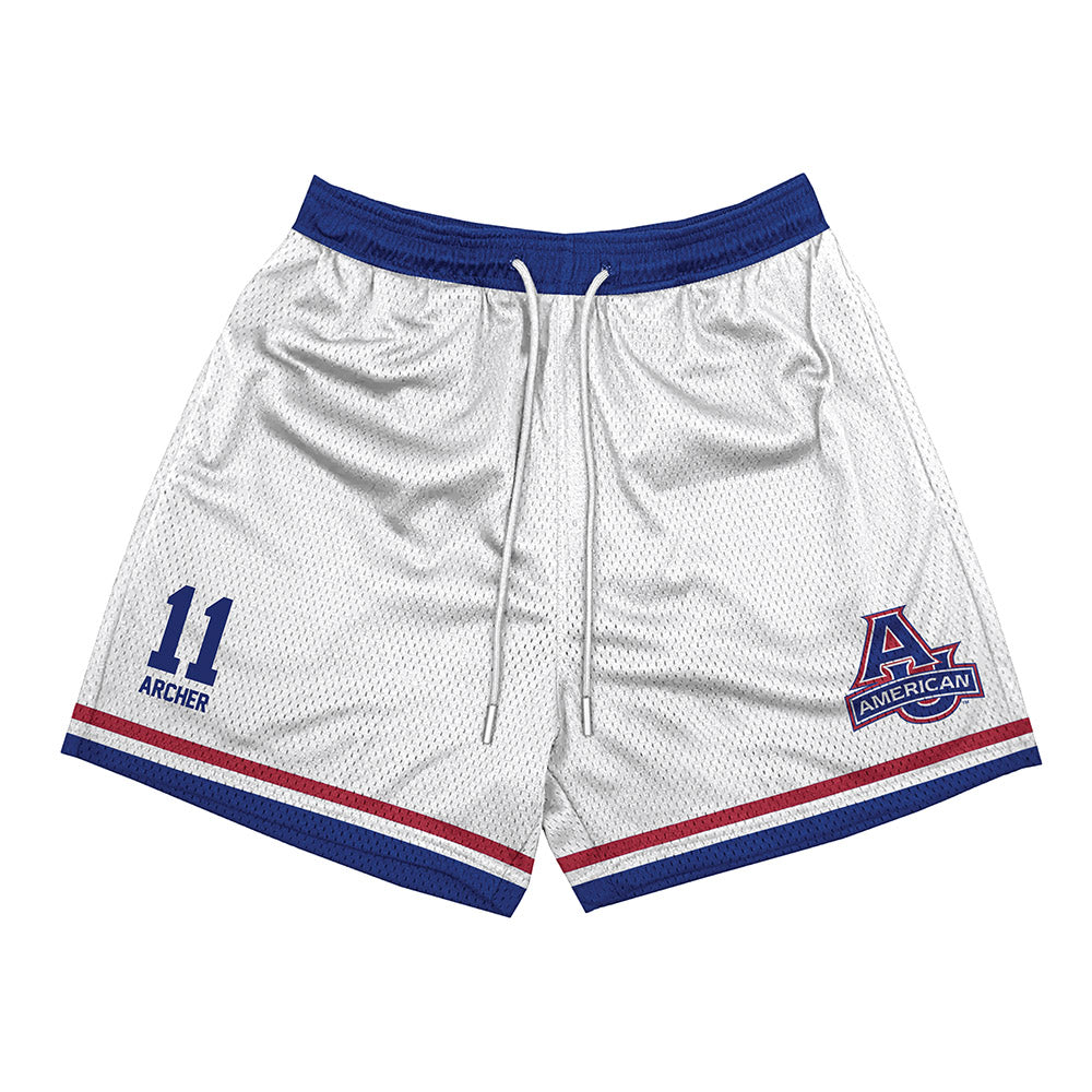American - NCAA Women's Basketball : Elizabeth Archer - Shorts-0