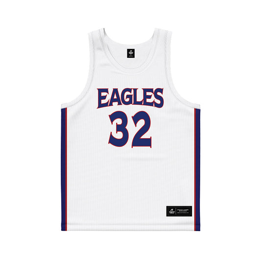 American - NCAA Men's Basketball : Julen Iturbe - White Basketball Jersey-0