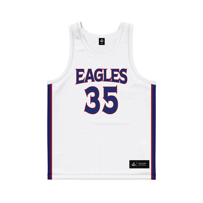 American - NCAA Men's Basketball : Chris Eagan - White Basketball Jersey-0