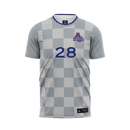 American - NCAA Men's Soccer : Brian Ramos - Soccer Jersey-0