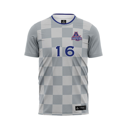 American - NCAA Men's Soccer : Sebastian Garces - Soccer Jersey-0