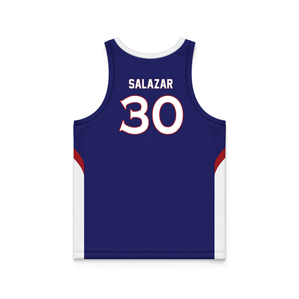 American - NCAA Women's Basketball : Lexi Salazar - Basketball Jersey-1