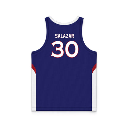 American - NCAA Women's Basketball : Lexi Salazar - Basketball Jersey-1