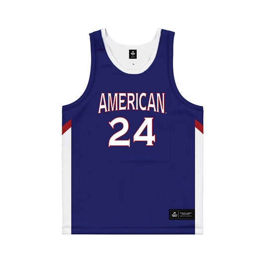 American - NCAA Women's Basketball : Vienn Sheng - Basketball Jersey-0