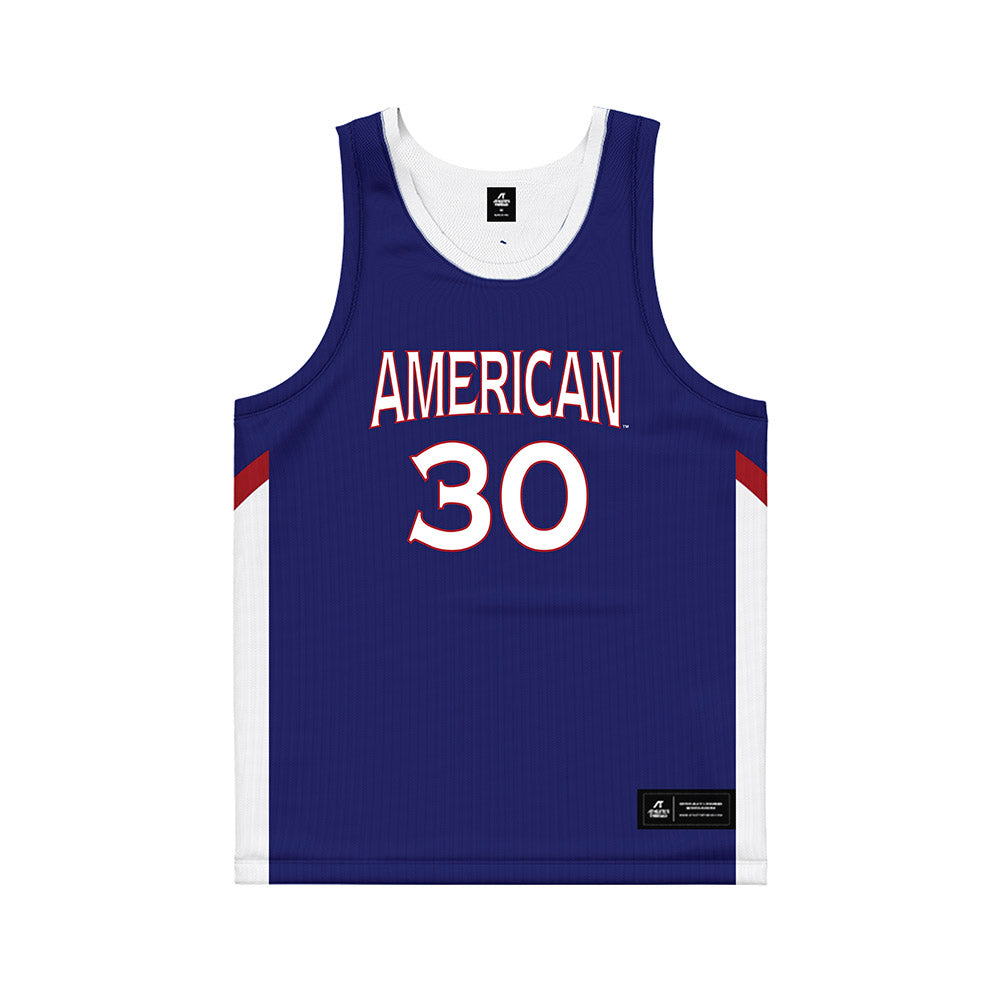 American - NCAA Women's Basketball : Lexi Salazar - Basketball Jersey-0