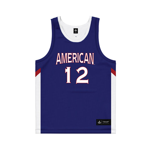 American - NCAA Women's Basketball : Madisyn Moore-Nicholson - Basketball Jersey-0