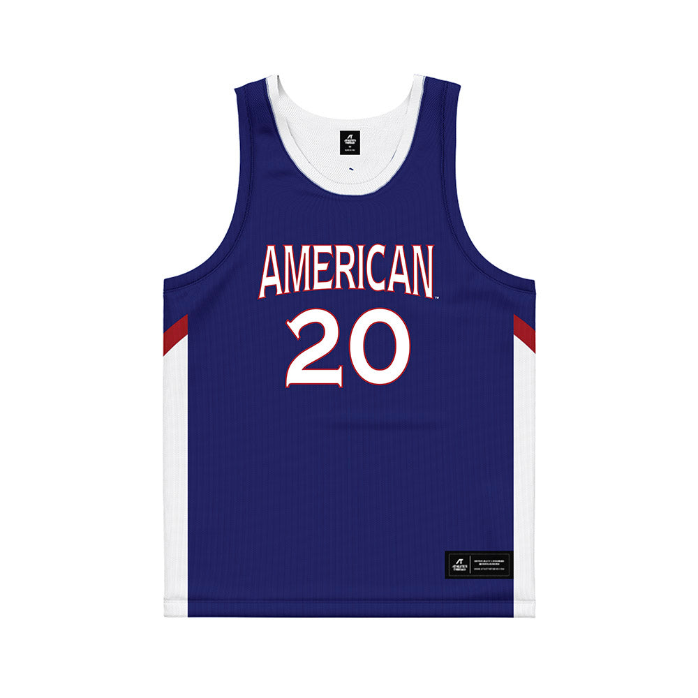 American - NCAA Women's Basketball : Mary Bolesky - Basketball Jersey-0