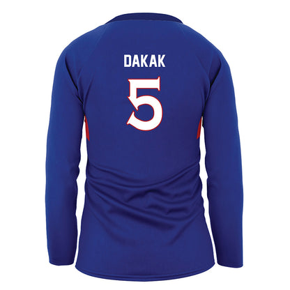 American - NCAA Women's Volleyball : Deniz Dakak - Volleyball Jersey-1