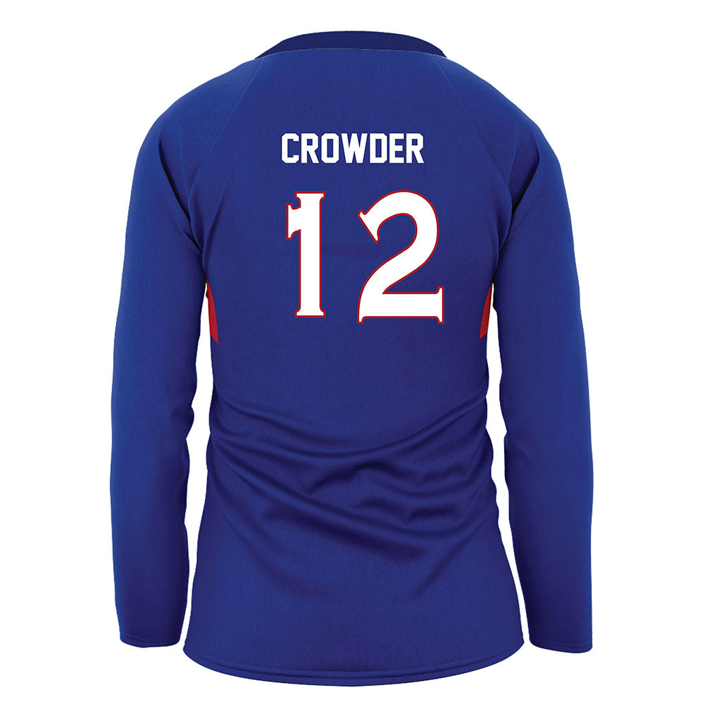 American - NCAA Women's Volleyball : Monyay Crowder - Volleyball Jersey-1