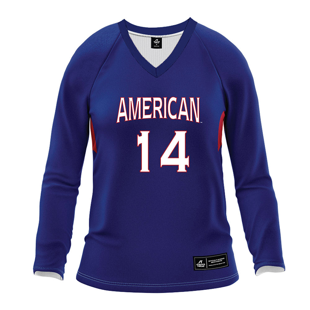 American - NCAA Women's Volleyball : Elise Sterling - Volleyball Jersey-0