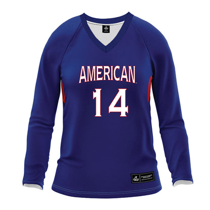 American - NCAA Women's Volleyball : Elise Sterling - Volleyball Jersey-0