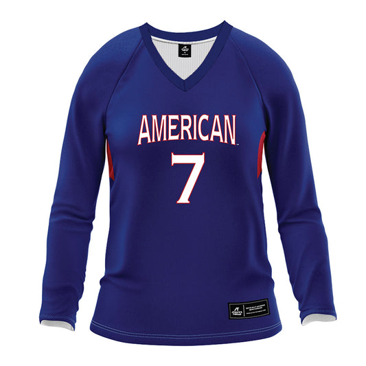 American - NCAA Women's Volleyball : Maddy Stewart - Volleyball Jersey-0