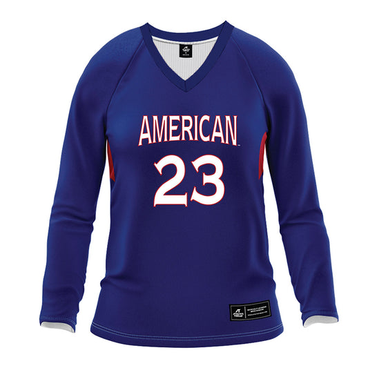 American - NCAA Women's Volleyball : Carly Sciborski - Volleyball Jersey-0
