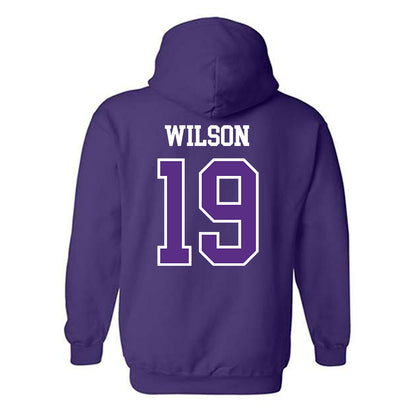 NU - NCAA Men's Soccer : Antonio Wilson - Hooded Sweatshirt-1