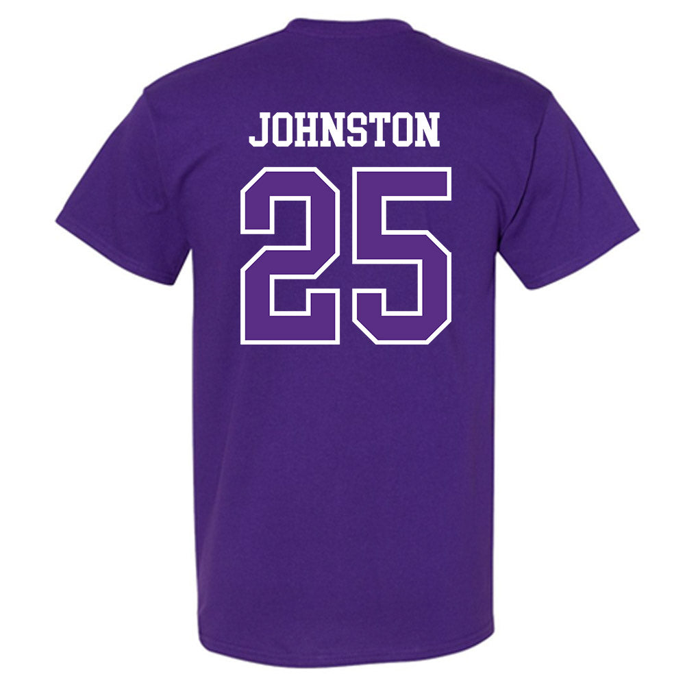 NU - NCAA Baseball : Tyler Johnston - T-Shirt-1