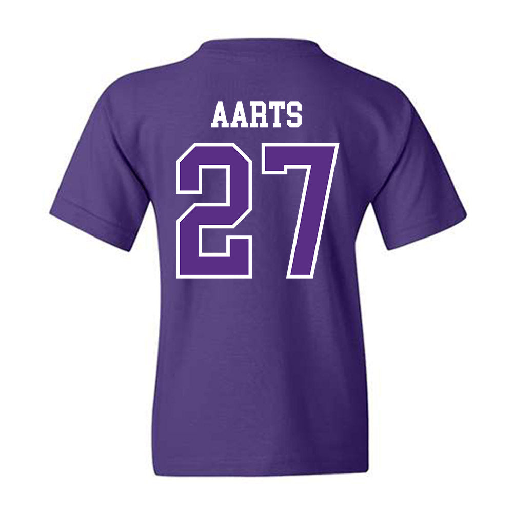 NU - NCAA Baseball : Carter Aarts - Youth T-Shirt-1