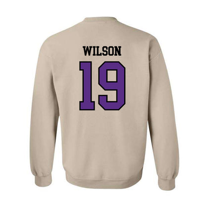 NU - NCAA Men's Soccer : Antonio Wilson - Crewneck Sweatshirt-1