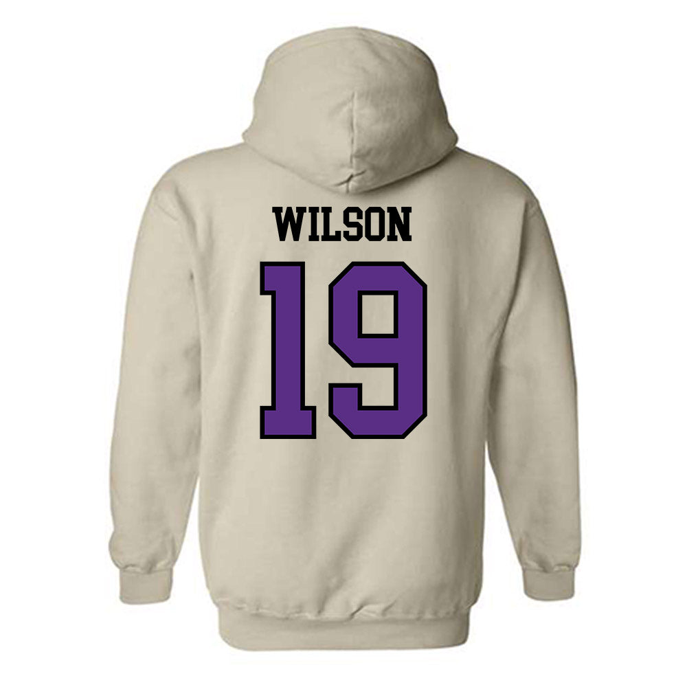 NU - NCAA Men's Soccer : Antonio Wilson - Hooded Sweatshirt-1