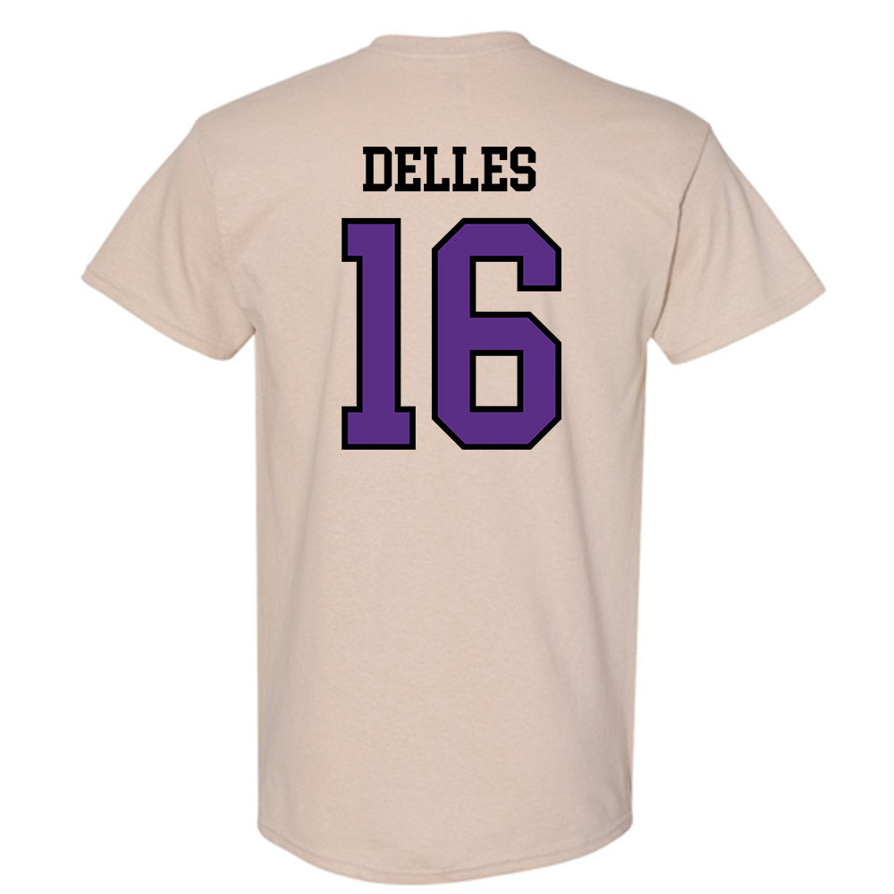 NU - NCAA Women's Lacrosse : Michaela Delles - T-Shirt-1