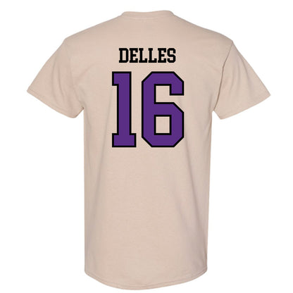 NU - NCAA Women's Lacrosse : Michaela Delles - T-Shirt-1