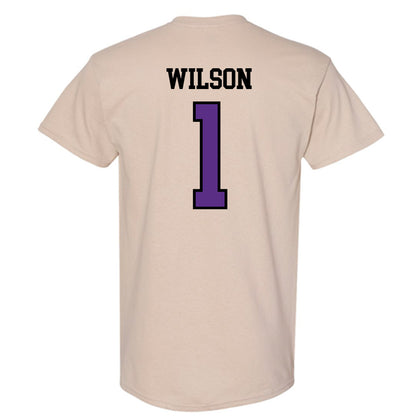 NU - NCAA Women's Basketball : Chasity Wilson - T-Shirt-1