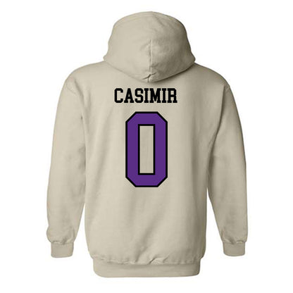 NU - NCAA Men's Soccer : Julien Casimir - Hooded Sweatshirt-1