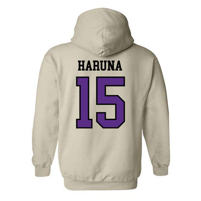 NU - NCAA Women's Basketball : Kenedie Haruna - Hooded Sweatshirt-1