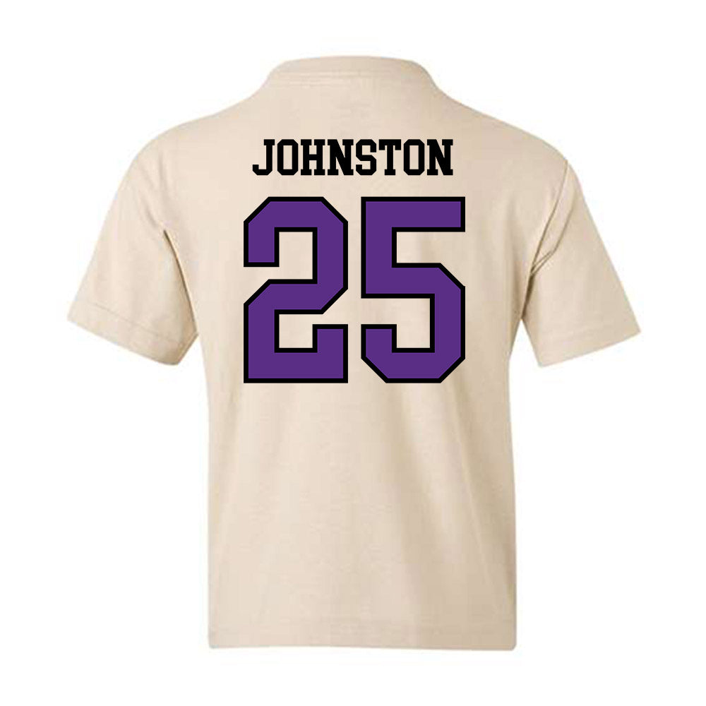 NU - NCAA Baseball : Tyler Johnston - Youth T-Shirt-1