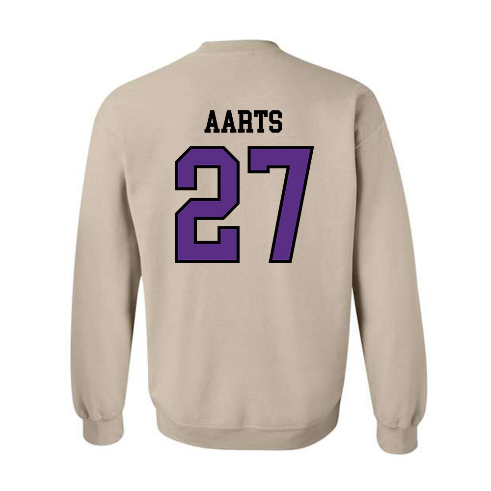 NU - NCAA Baseball : Carter Aarts - Crewneck Sweatshirt-1