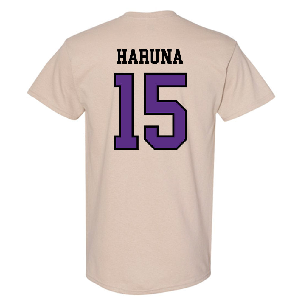 NU - NCAA Women's Basketball : Kenedie Haruna - T-Shirt-1